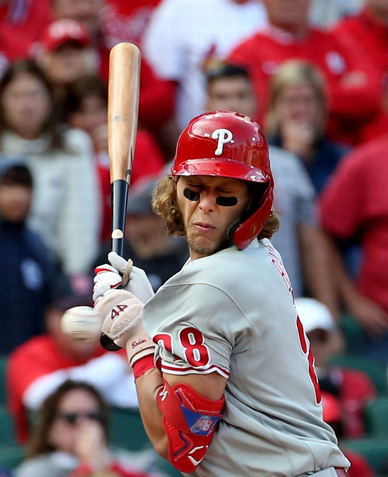 Philadelphia Phillies beat the St. Louis Cardinals 6-3 in game 1 of NL Wild Card